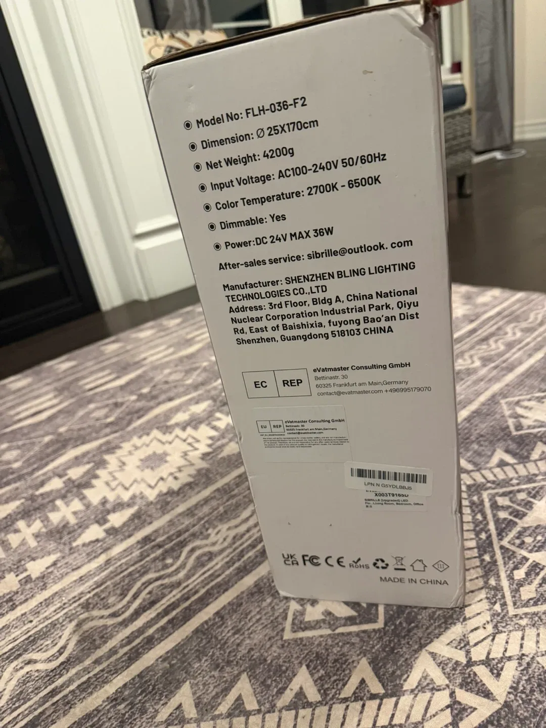 Led floor lamp/ lamp/ light image indicator(4)