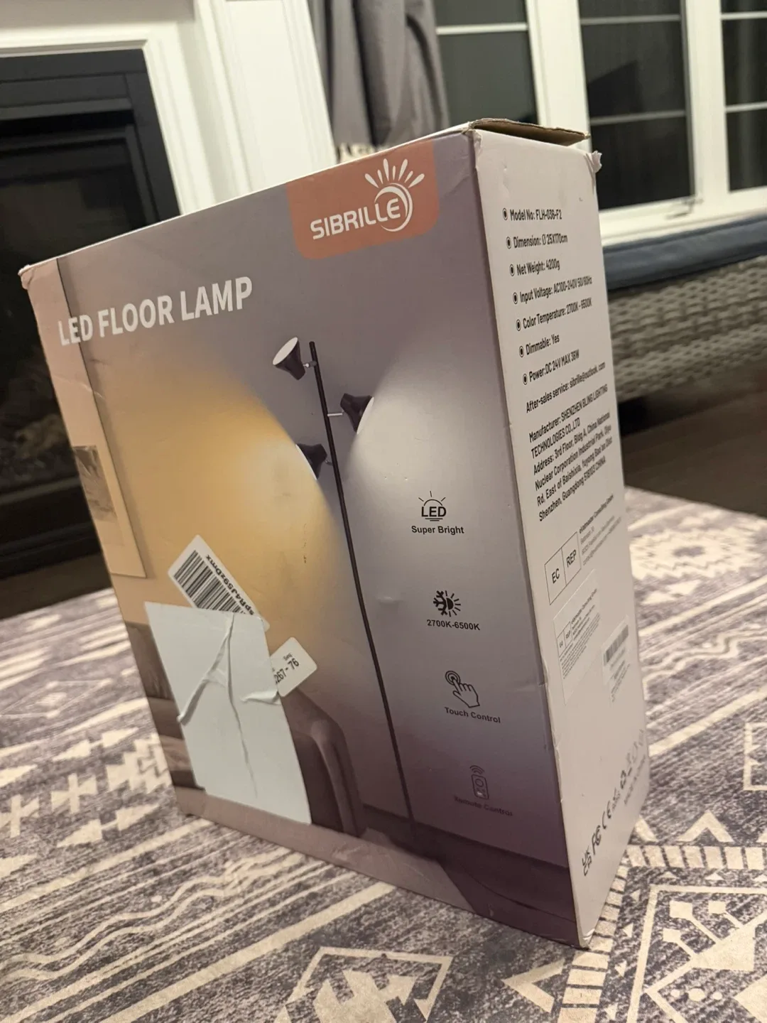 Led floor lamp/ lamp/ light image indicator(3)