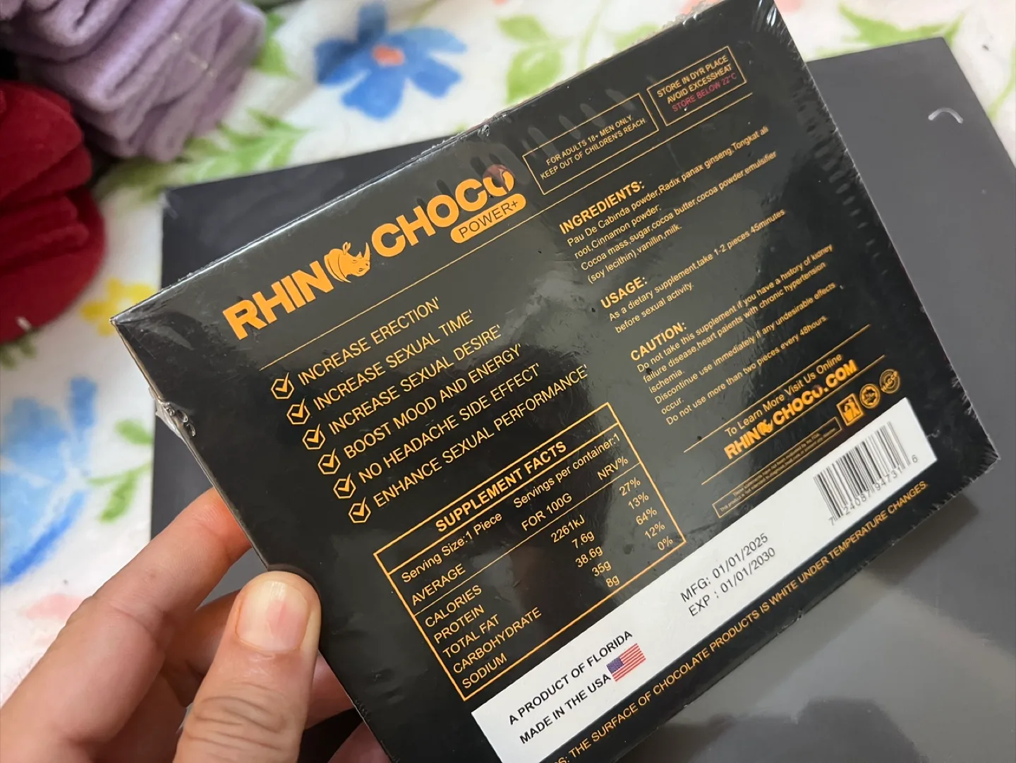 Rhino Choco Power+ Stamina Chocolate image indicator(2)