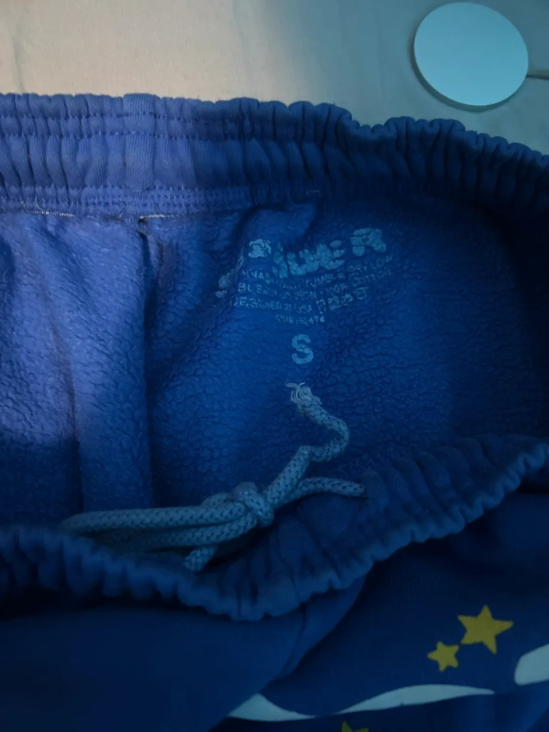 SP5DER Blue Hoodie - Size S image indicator(6)