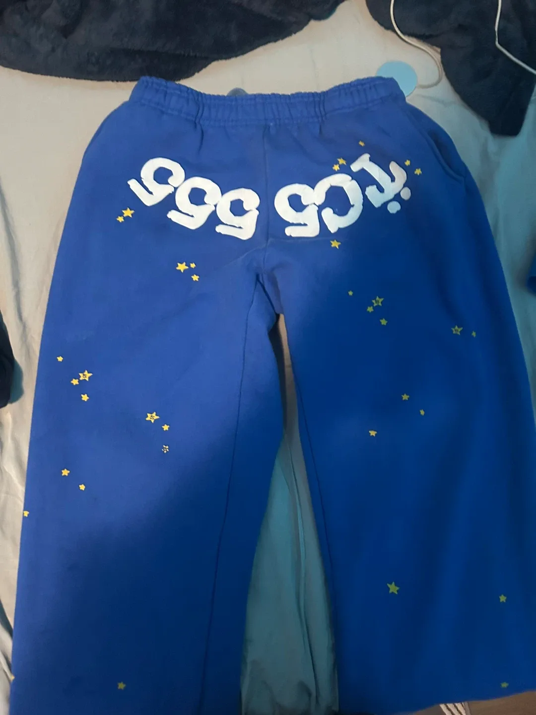 SP5DER Blue Hoodie - Size S image indicator(5)