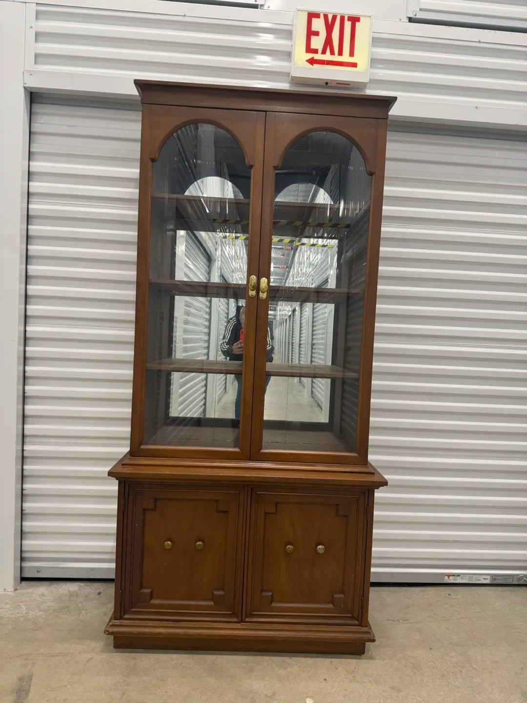 Wooden Display Cabinet