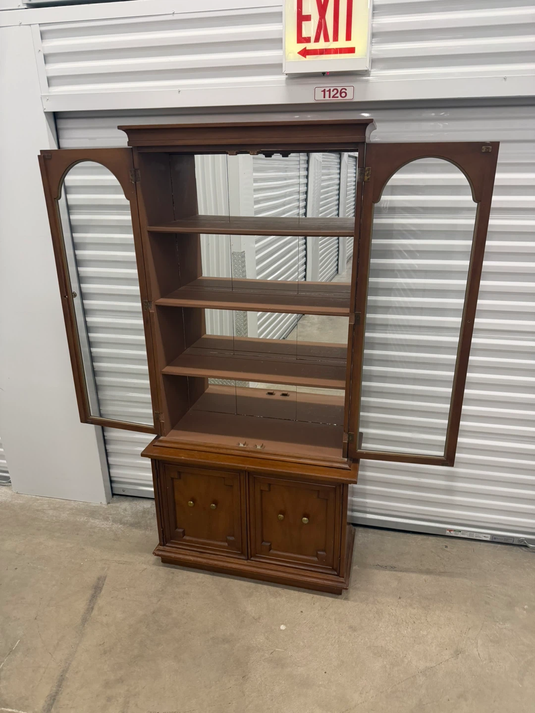 Wooden Display Cabinet - photo 2
