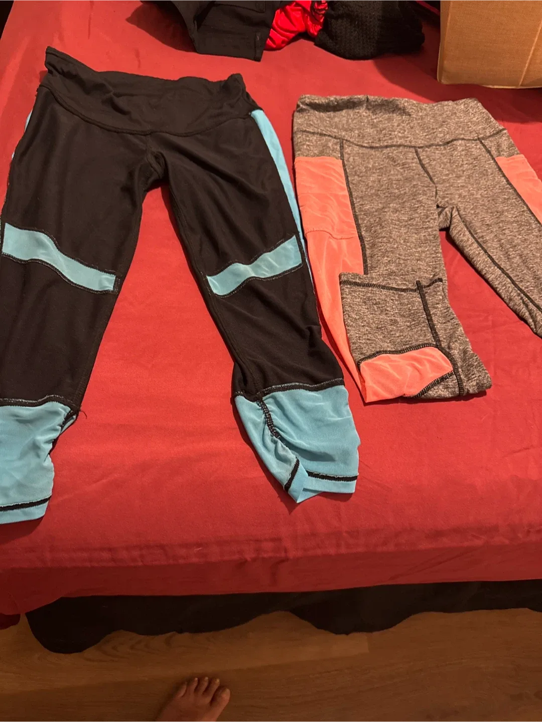 Two Pairs of Athletic Leggings$ 10 each
