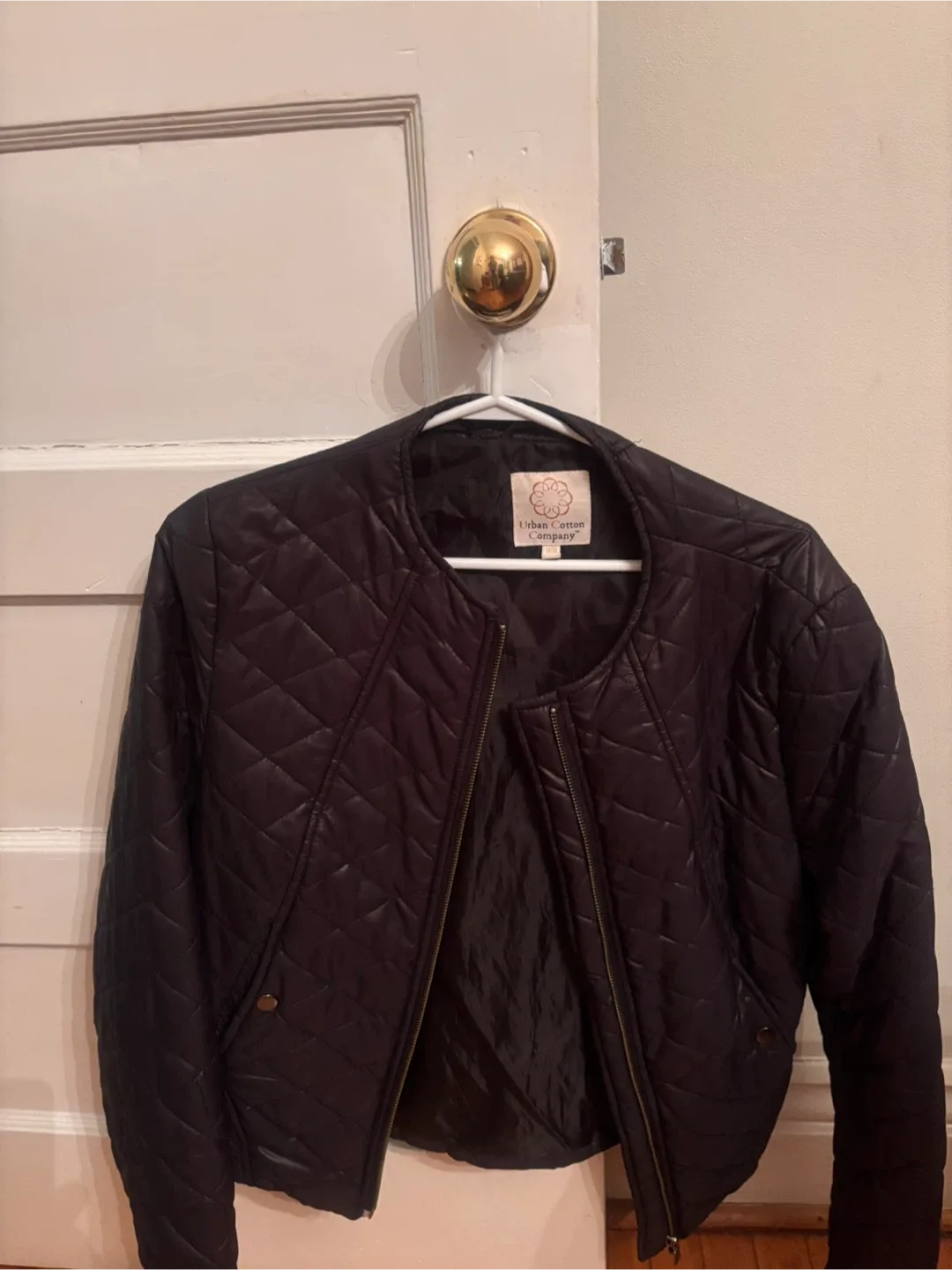 Urban Cotton Company Quilted Jacket - Size L