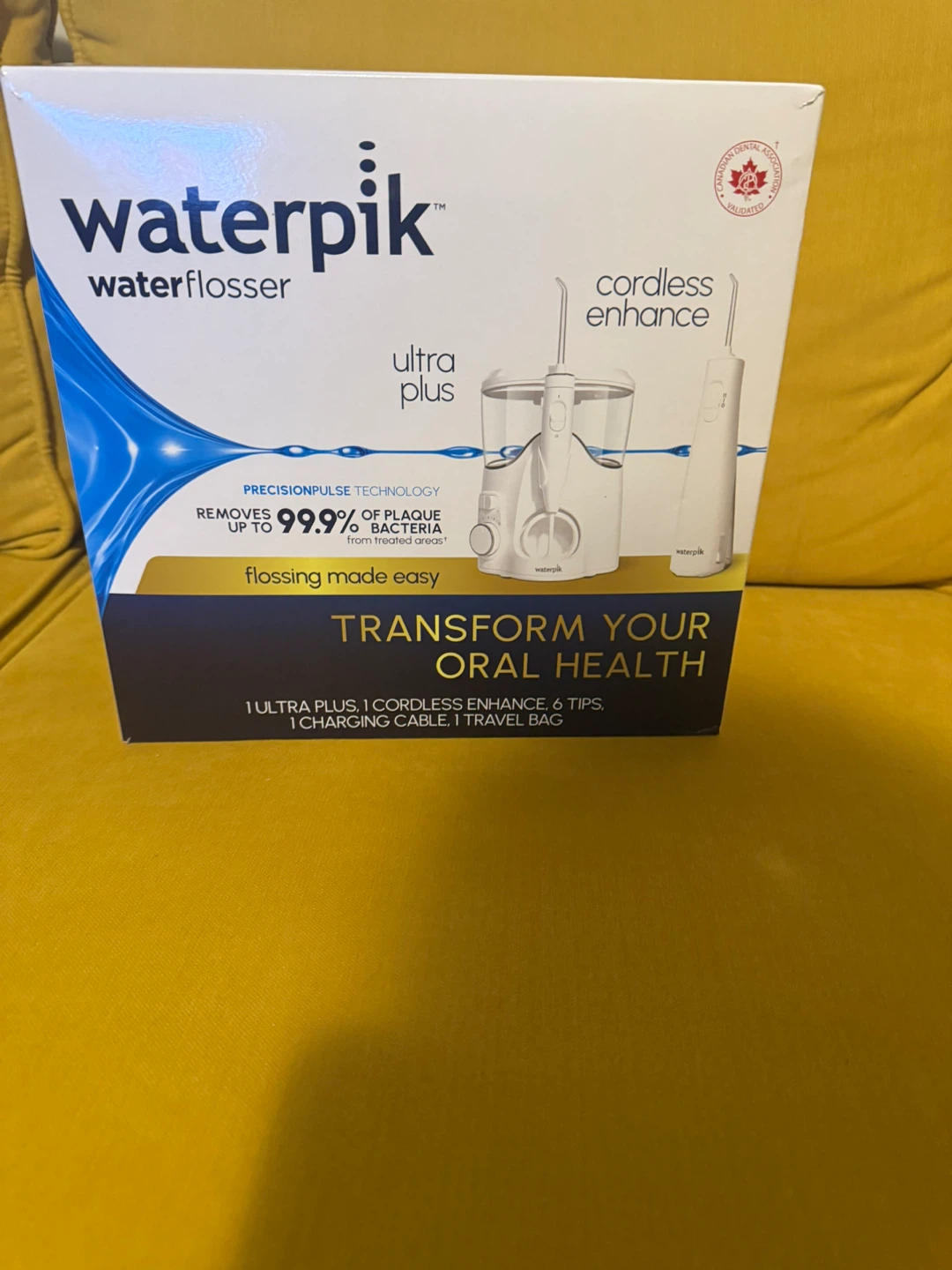 Waterpik Ultra Plus & Cordless Enhance Water Flosser Combo Pack - photo 2