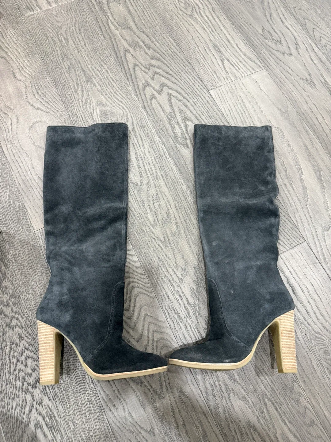 NEW Dolce Vita Gray Suede 7.5 Boots