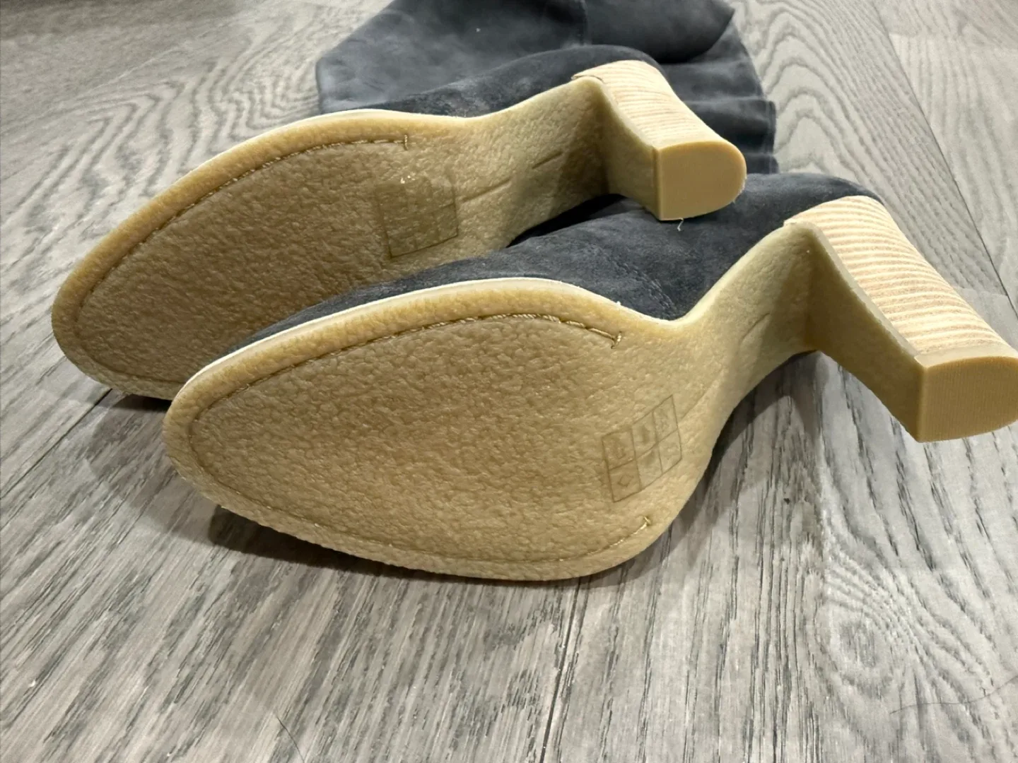 NEW Dolce Vita Gray Suede 7.5 Boots image indicator(8)