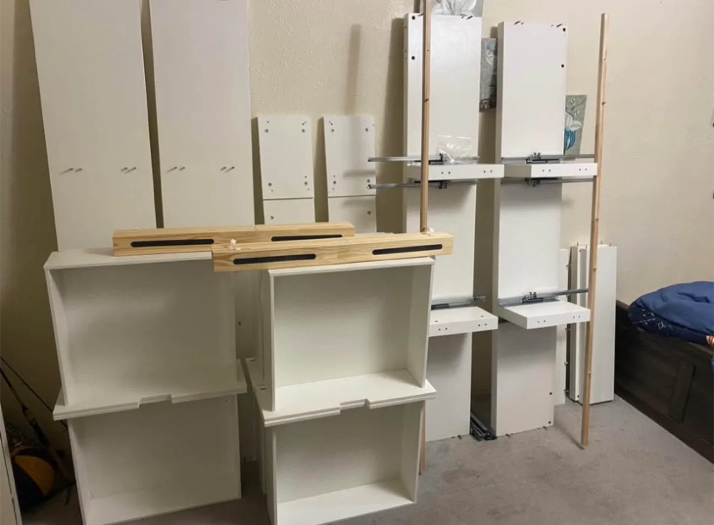 NORDLI queen with headboard and Storage image indicator(10)