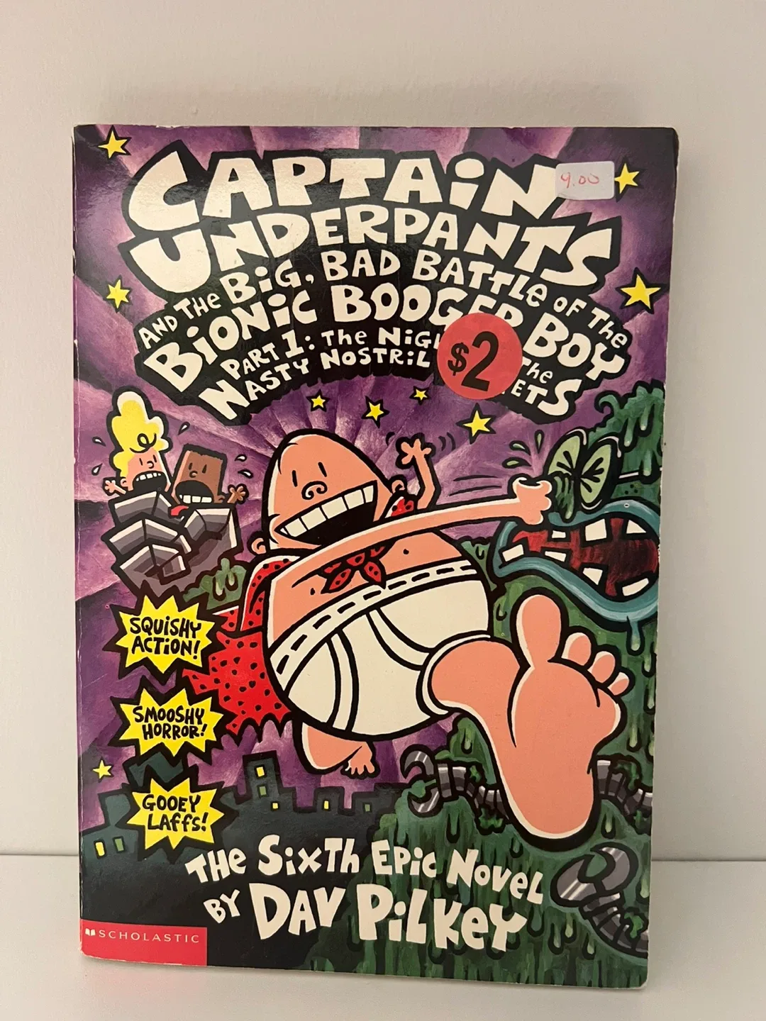 Captain Underpants and the Bionic Booger Boy