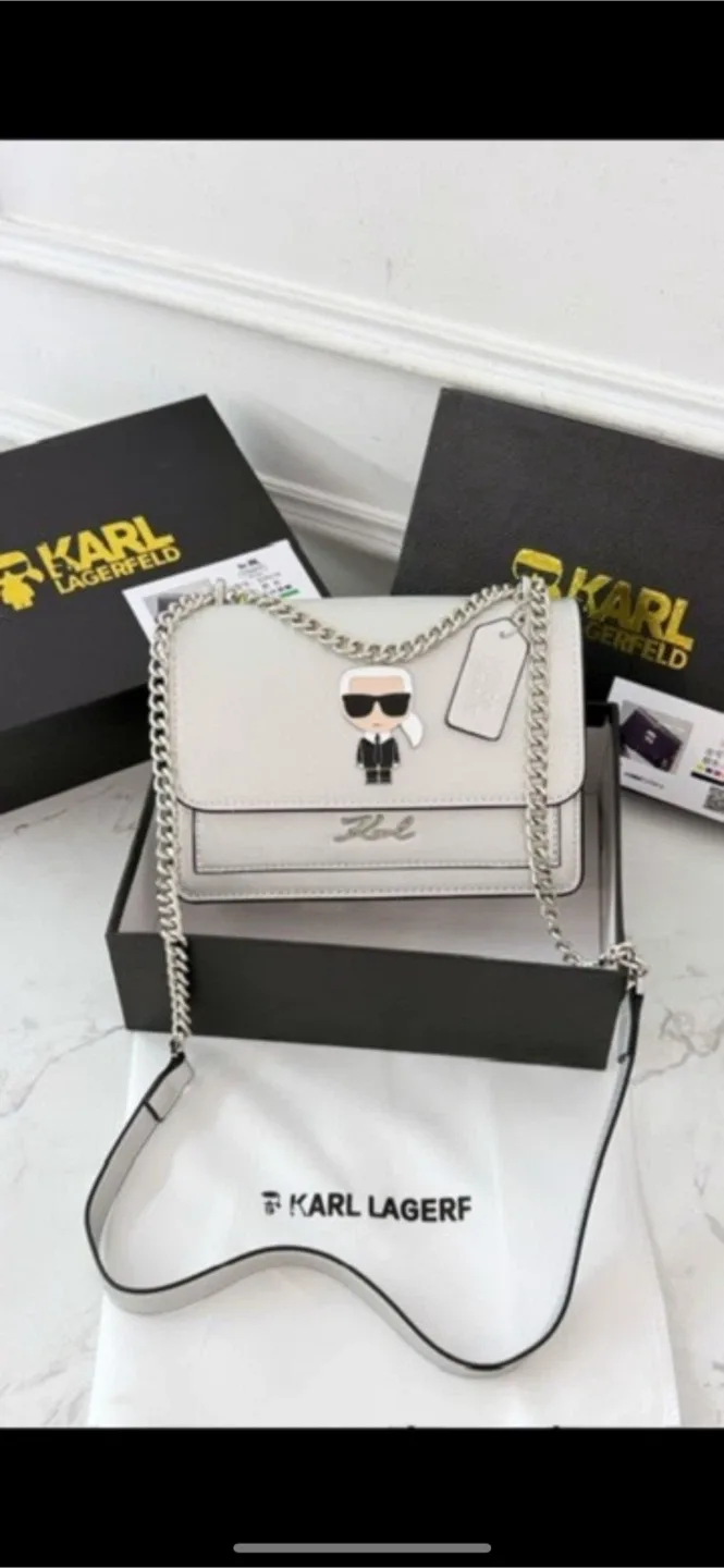 Karl Lagerfeld Shoulder Bag - White