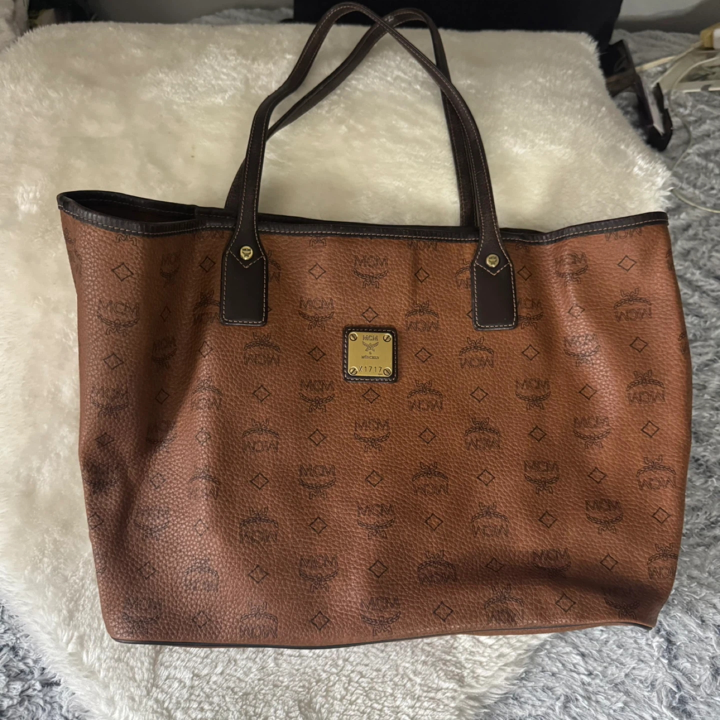 MCM Brown Tote Bag