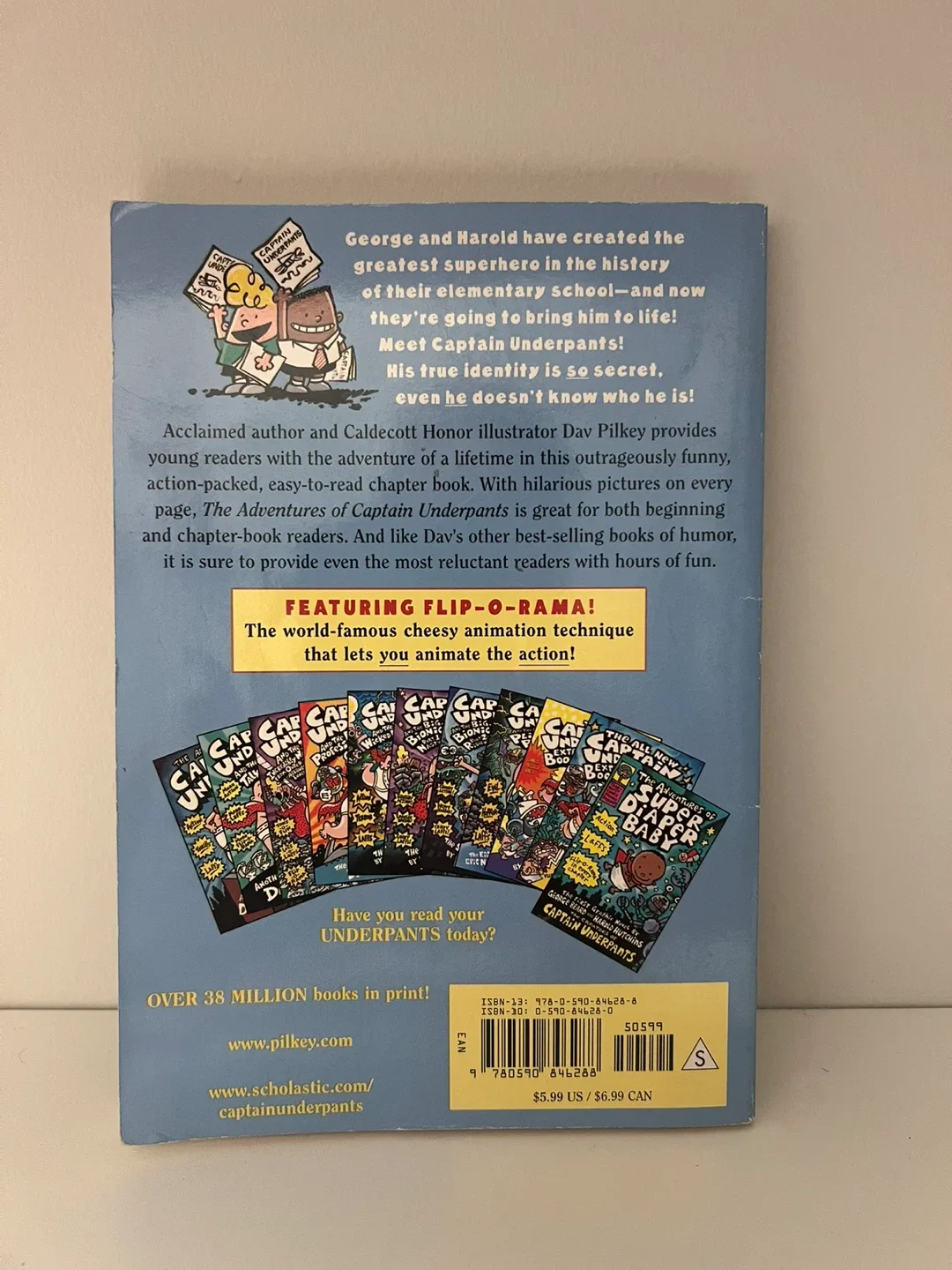 The Adventures of Captain Underpants Book image indicator(2)