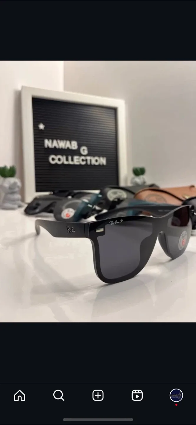 Ray-Ban P Black Sunglasses