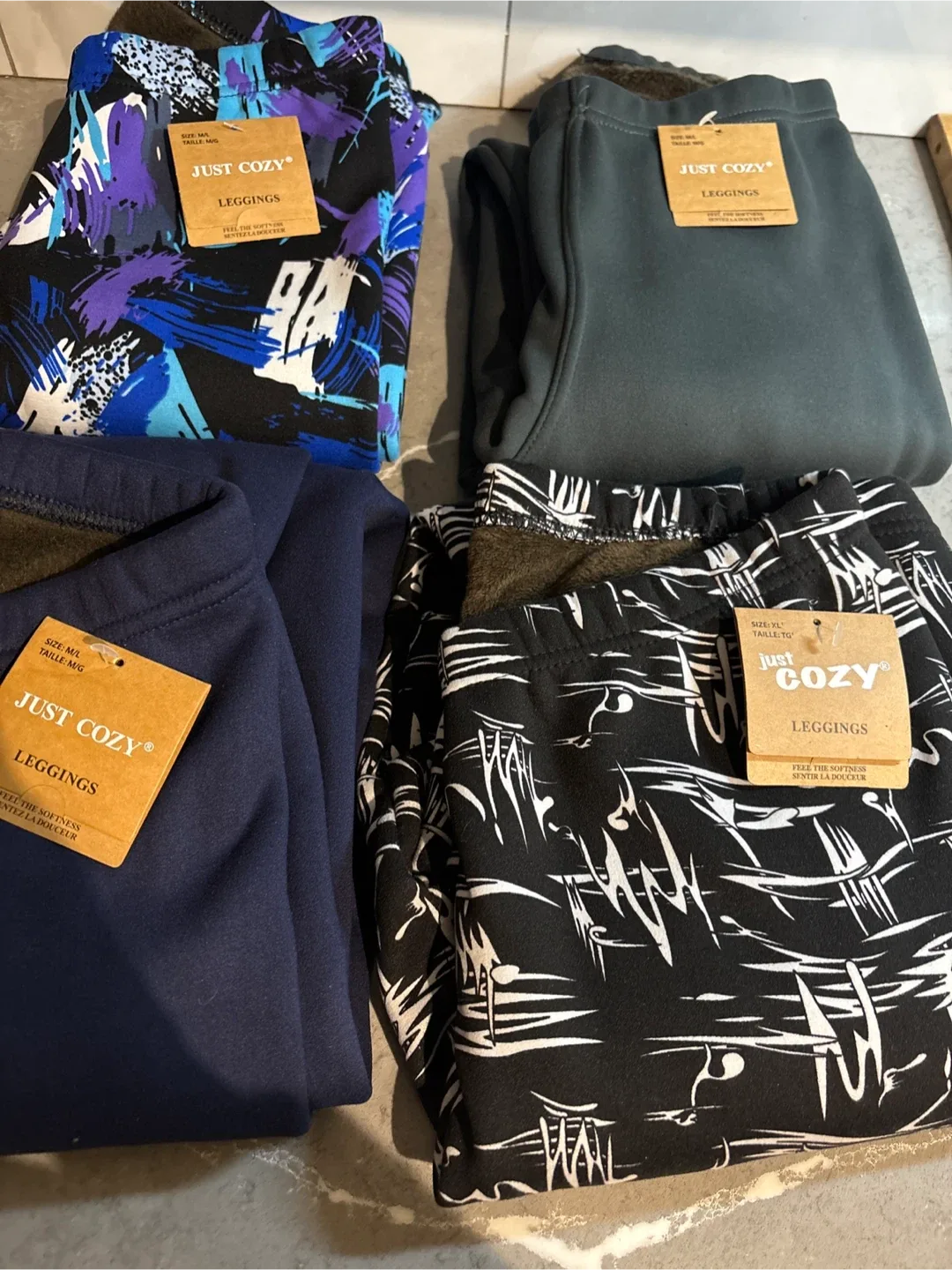 Just Cozy Leggings - Size M/L