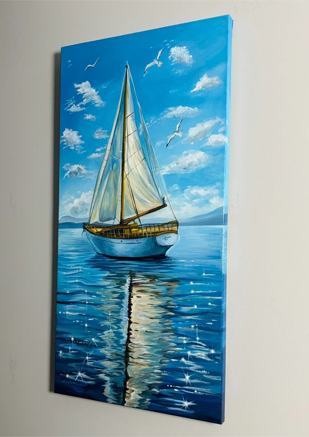 Original Acrylic painting on canvas image indicator(2)