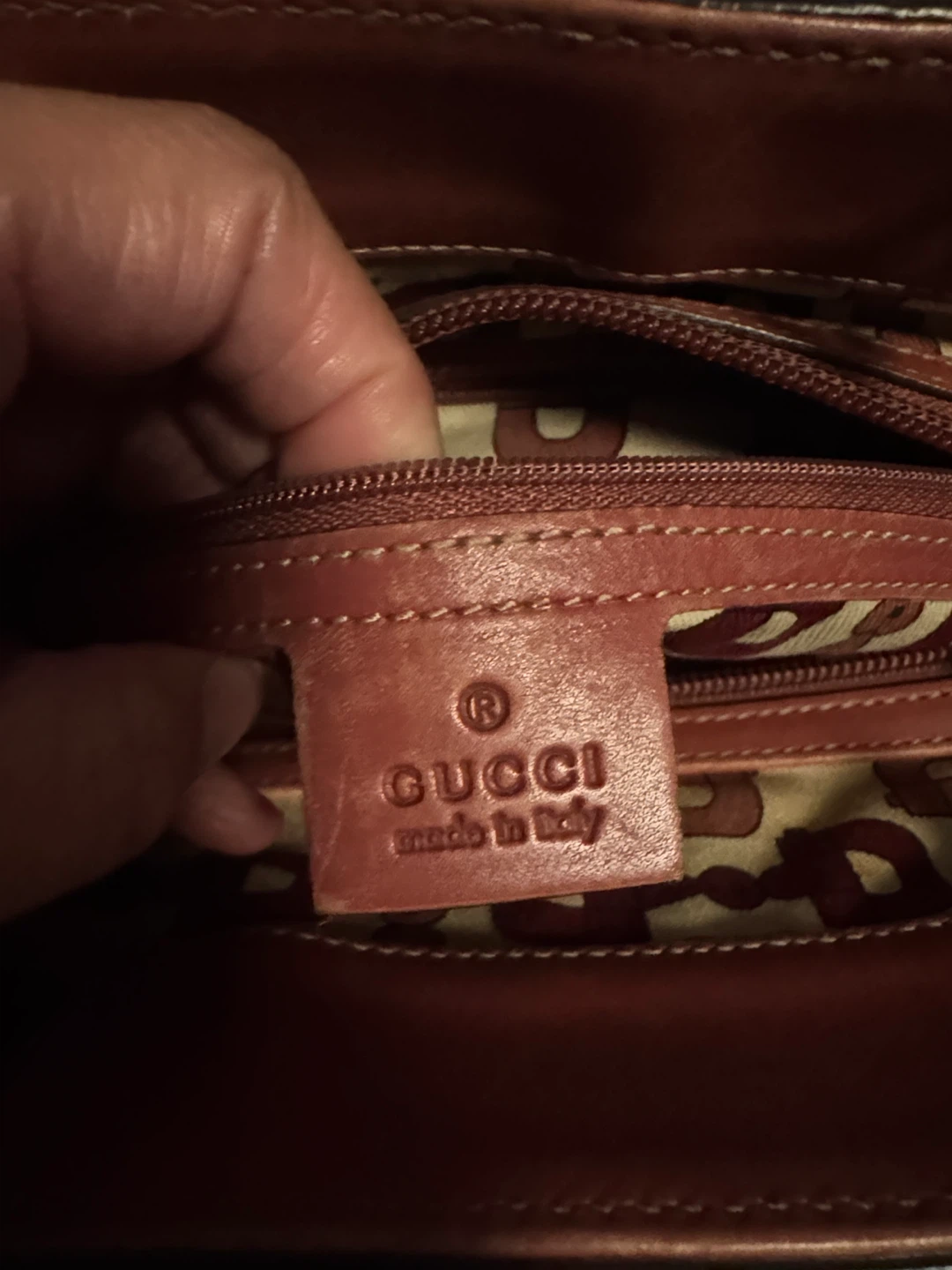 Gucci Made in Italy Leather Tote Bag - photo 3
