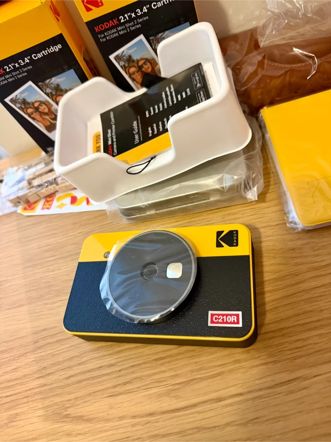 New Kodak Mini Shot 2 Retro Yellow Camera Printer