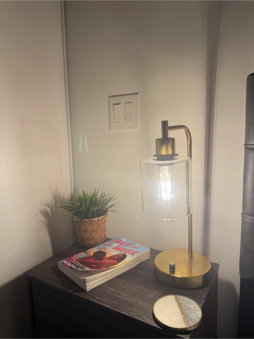 MOVING OUT SALE!!  Industrial Table Lamp - Gold Set of 2 - photo 2