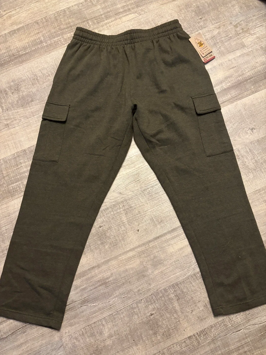 Tec-One Explorer XL Cargo Sweatpants - Olive