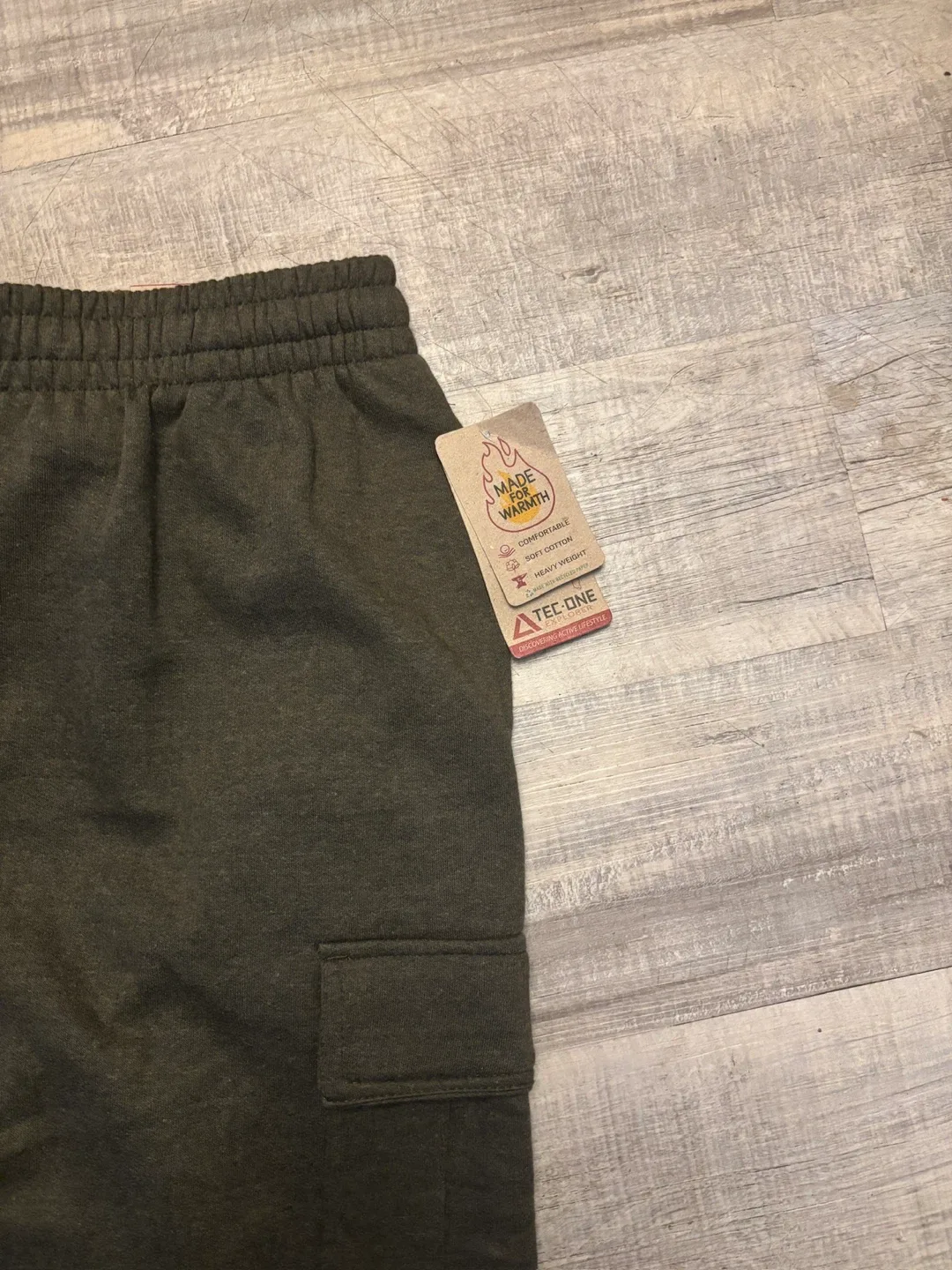 Tec-One Explorer XL Cargo Sweatpants - Olive image indicator(2)