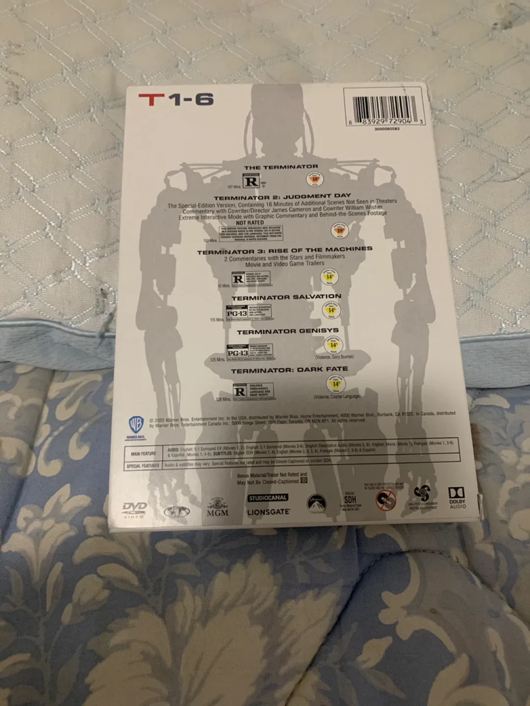 Terminator 6-Film Collection (DVD) image indicator(2)