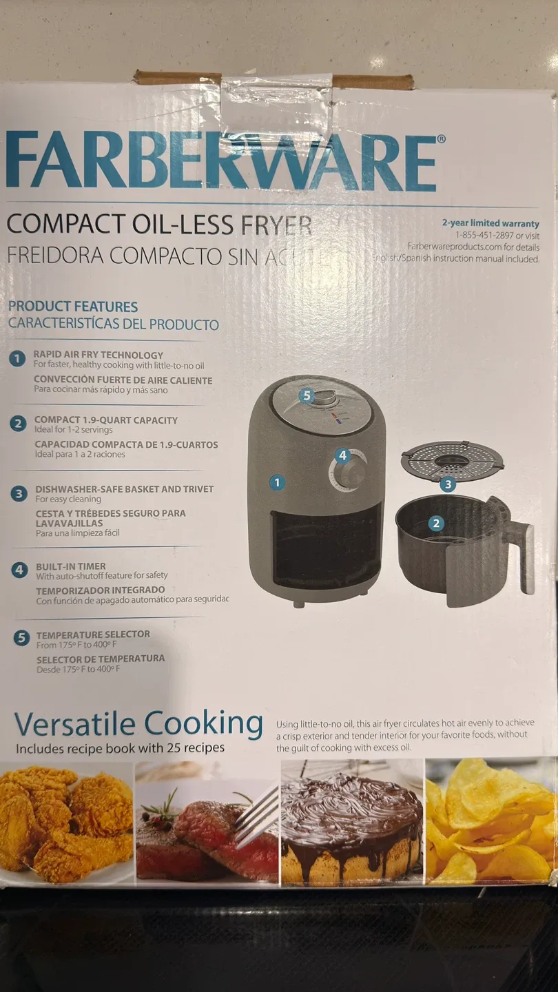 Farberware Compact Oil-Less Fryer