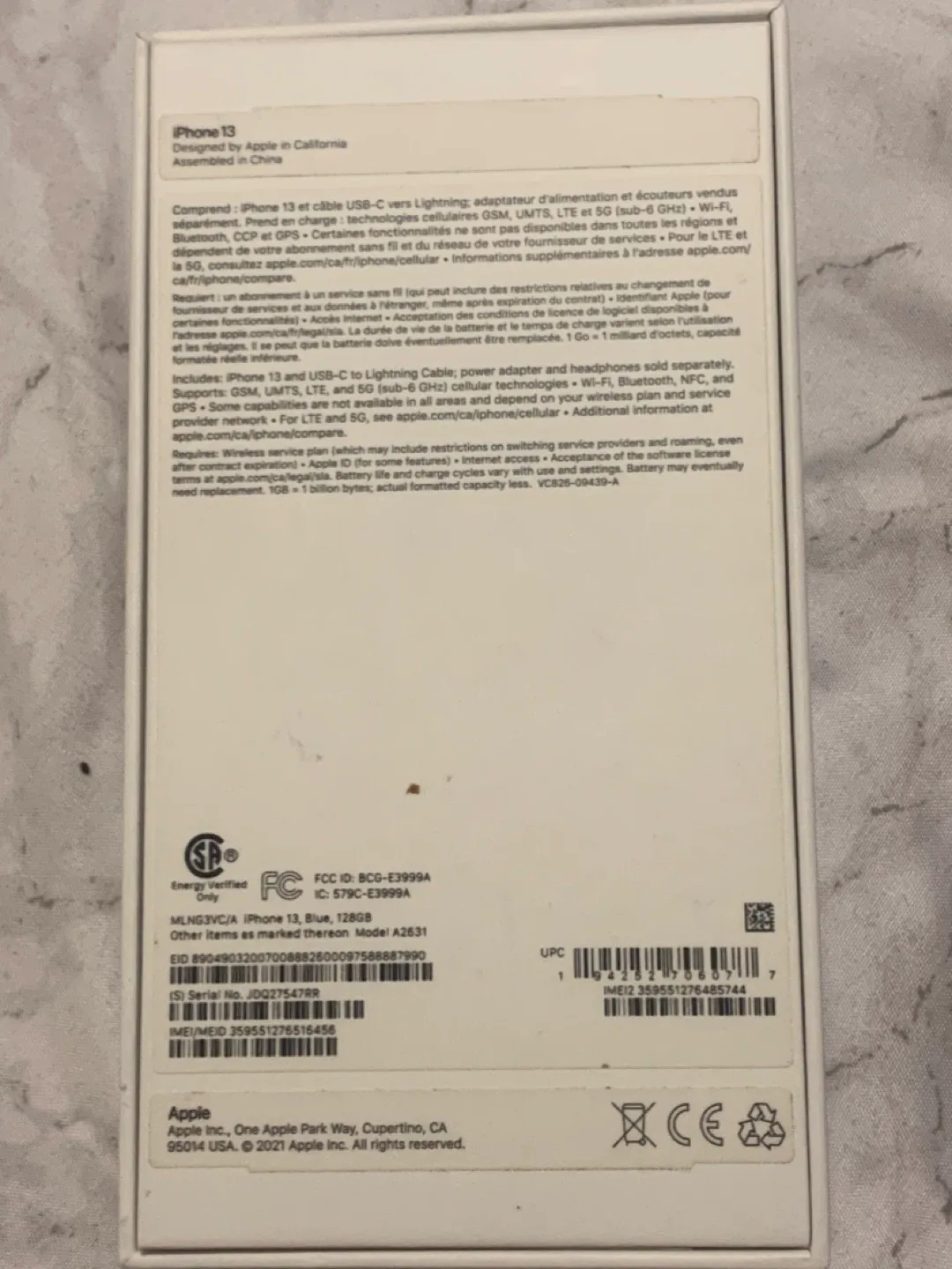 Apple iPhone 13 Blue 128GB image indicator(2)