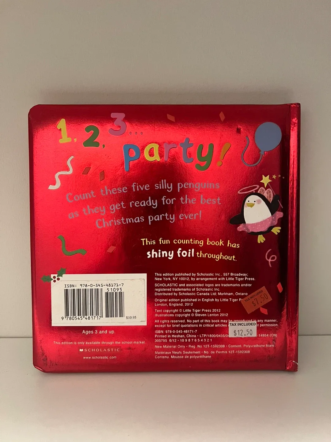 Five Christmas Penguins by Steven Lenton image indicator(2)