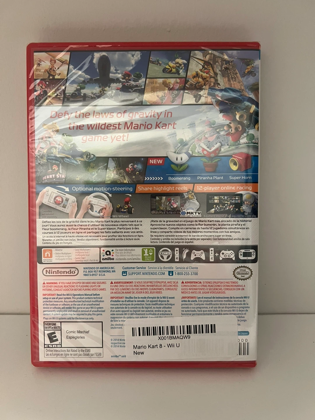 New Mario Kart 8 - Wii U Game - photo 2