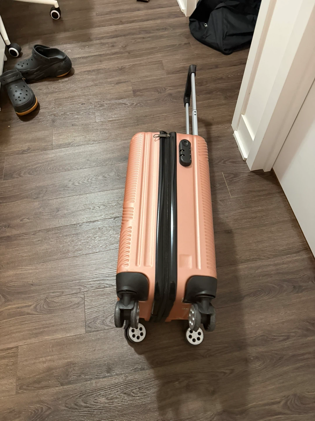 Free- Rose Gold Carry-On Suitcase - photo 2