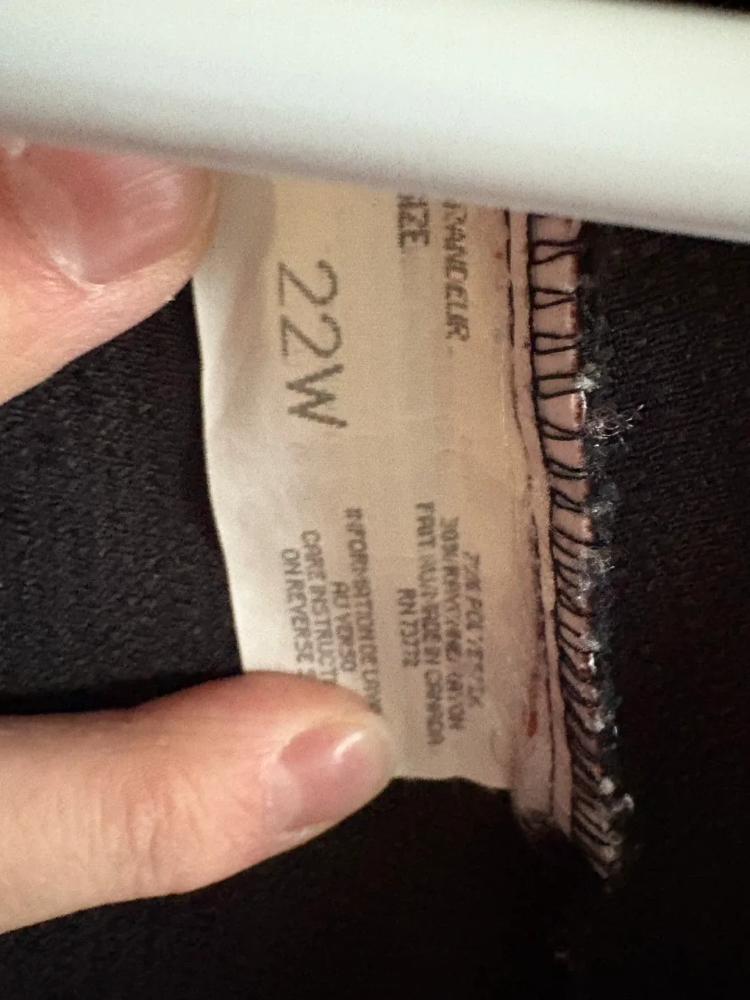 Separate Scene Black Pants - Size 22W