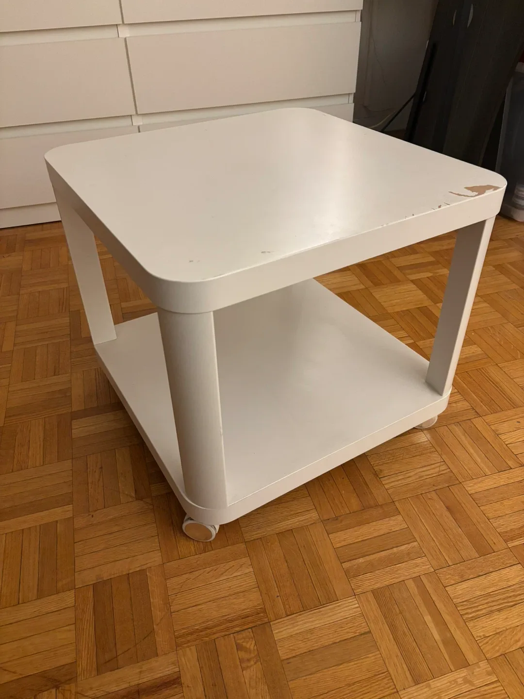 IKEA Tingby White Side Table