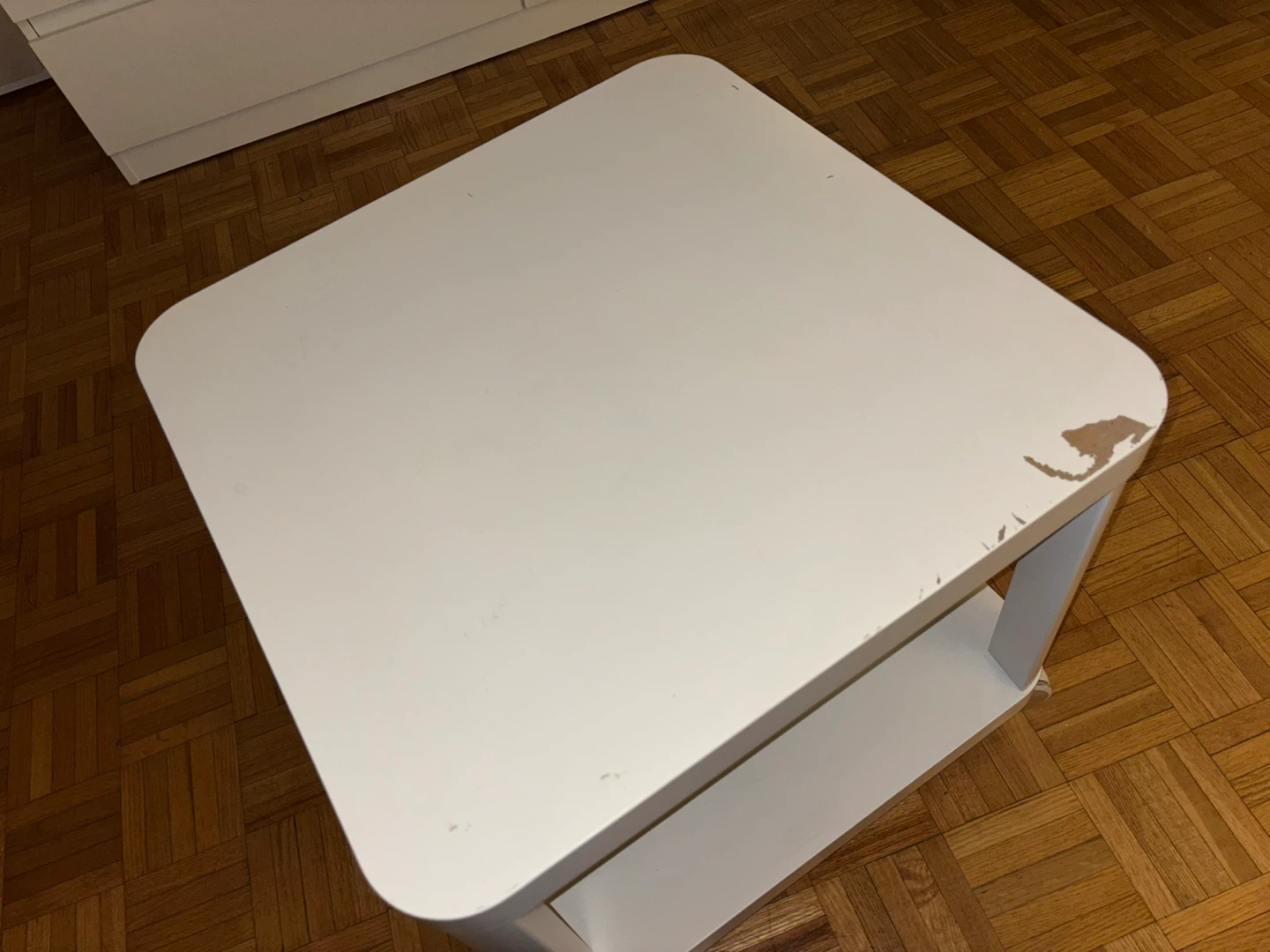 IKEA Tingby White Side Table - photo 2