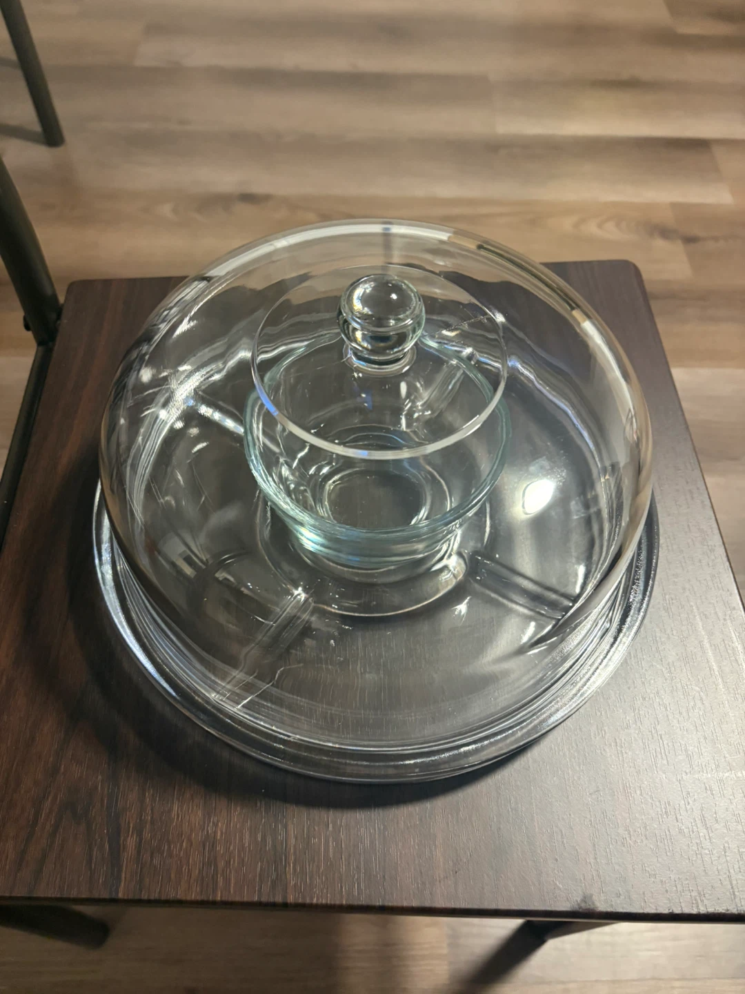 Glass Serving Dish with Lid - photo 4