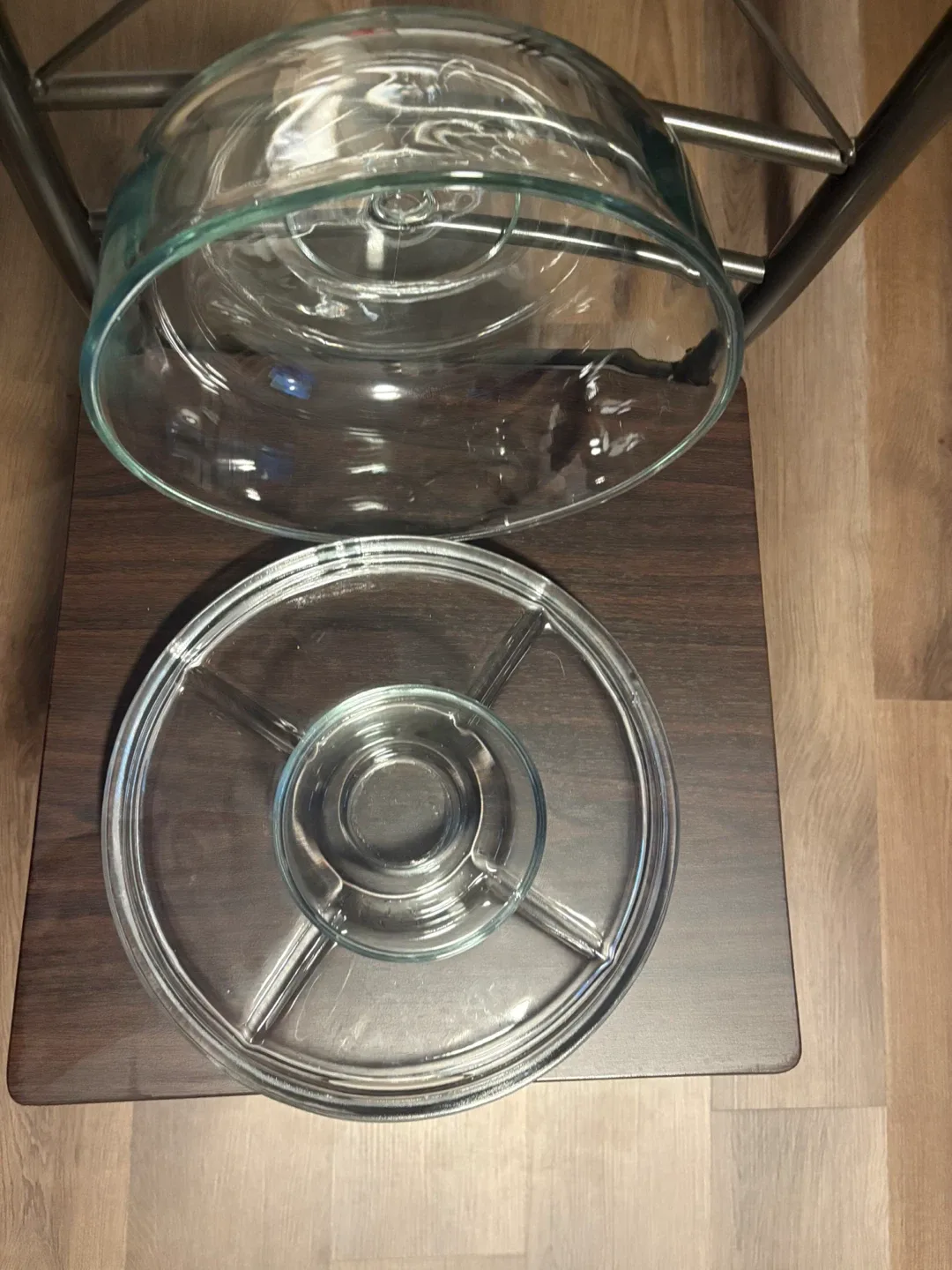 Glass Serving Dish with Lid