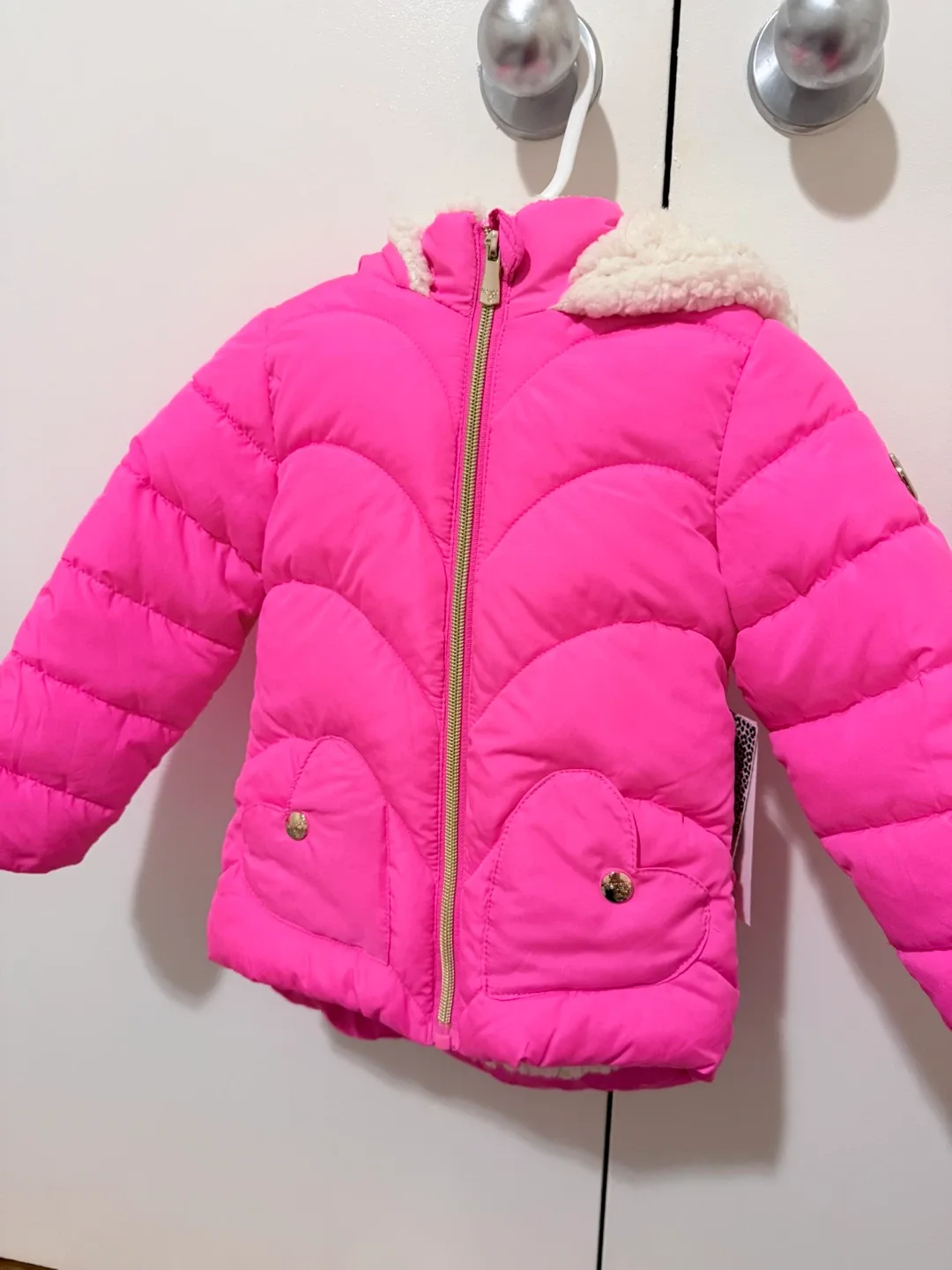 Kensie Girl's Puffer Jacket - Pink image indicator(2)