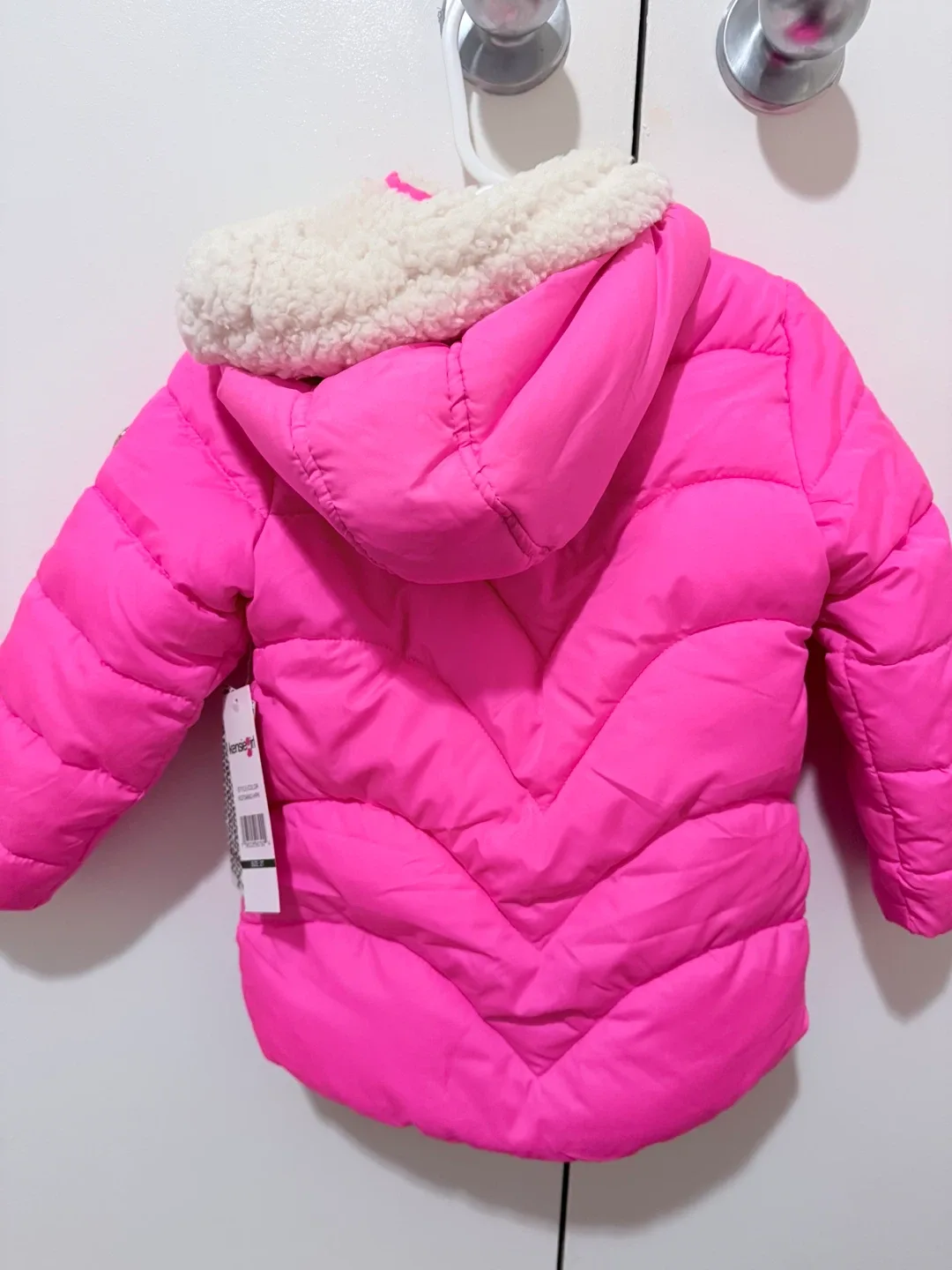 Kensie Girl's Puffer Jacket - Pink image indicator(4)