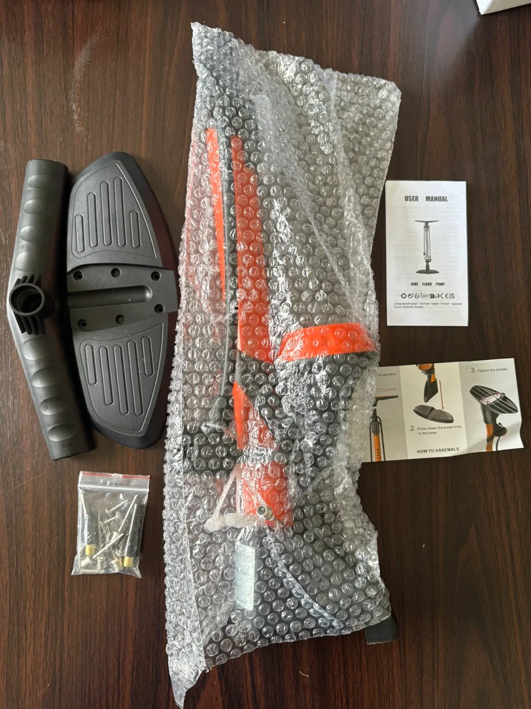 New Bike Pump - Bicycle, Car, Motorcycle Tires