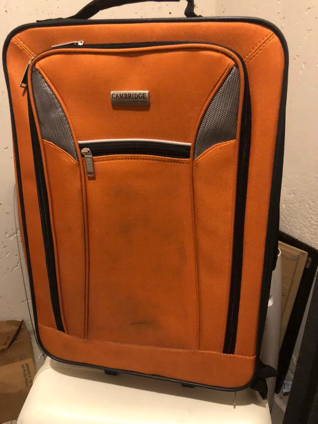 Cambridge Orange Luggage Set