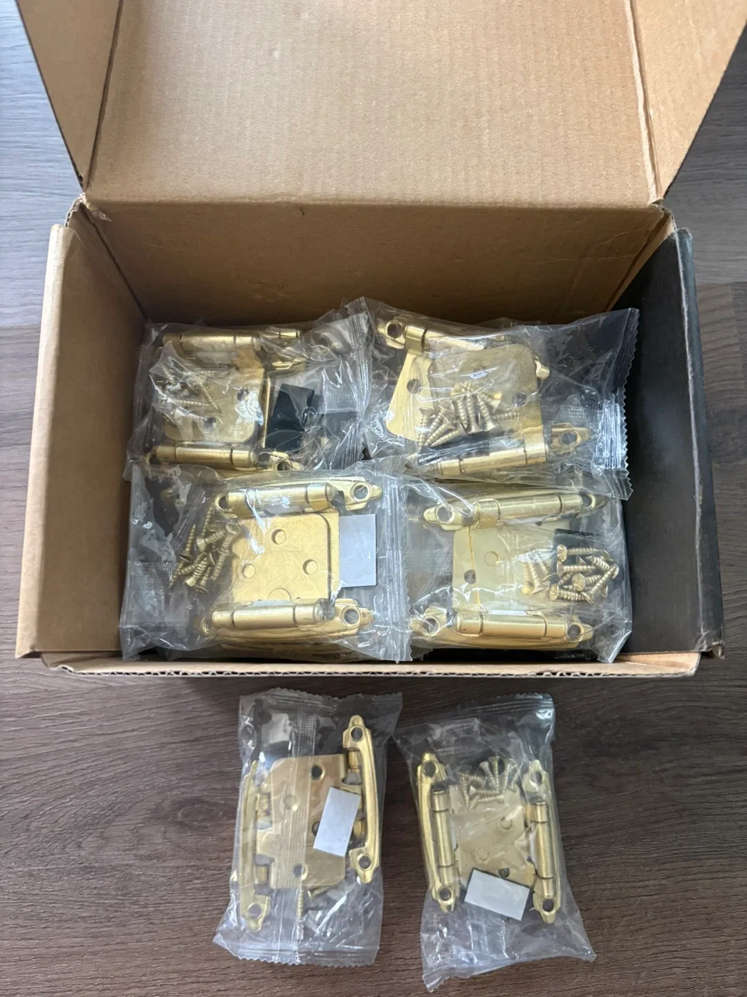 New Chiberry Cabinet Hinges 20 packs image indicator(2)