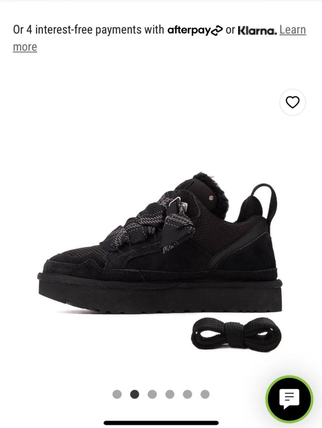 UGG Black Sneakers