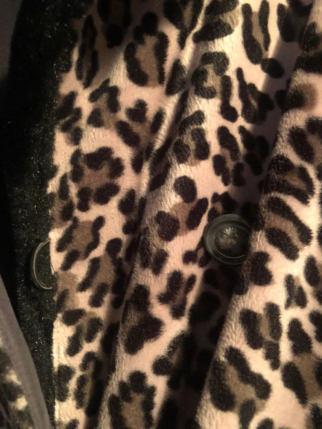 Danier Brown Coat with Leopard Print Lining image indicator(6)