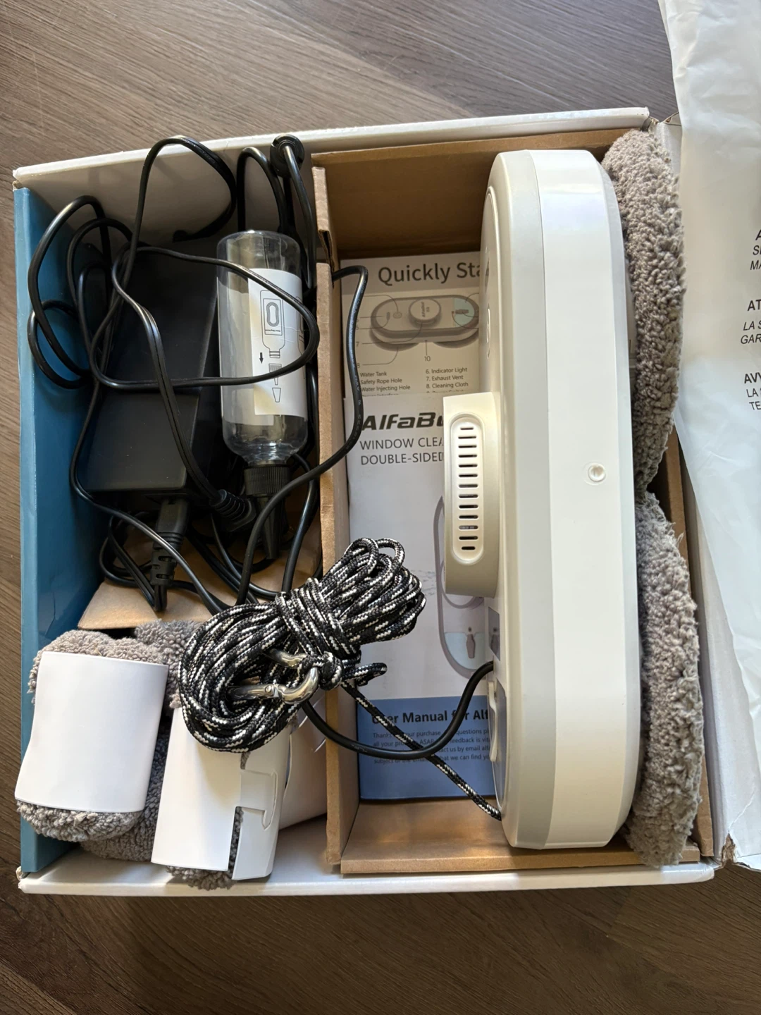 AlfaBot X8 Window Cleaning Robot - Like New! - photo 3