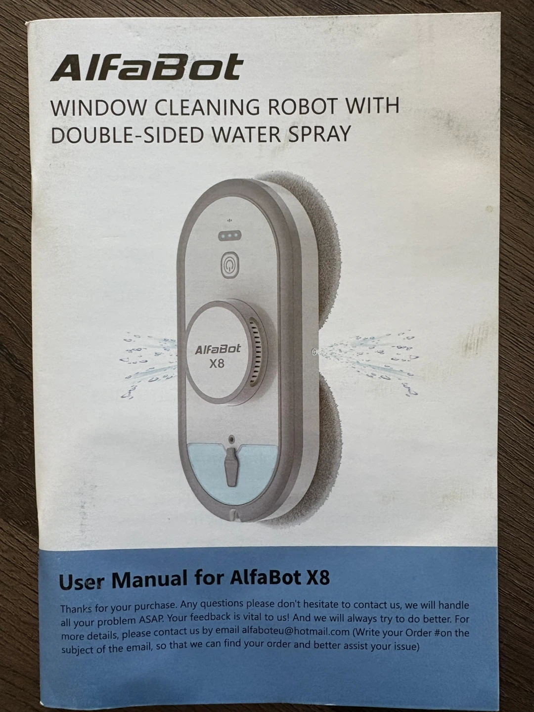 AlfaBot X8 Window Cleaning Robot - Like New! - photo 4