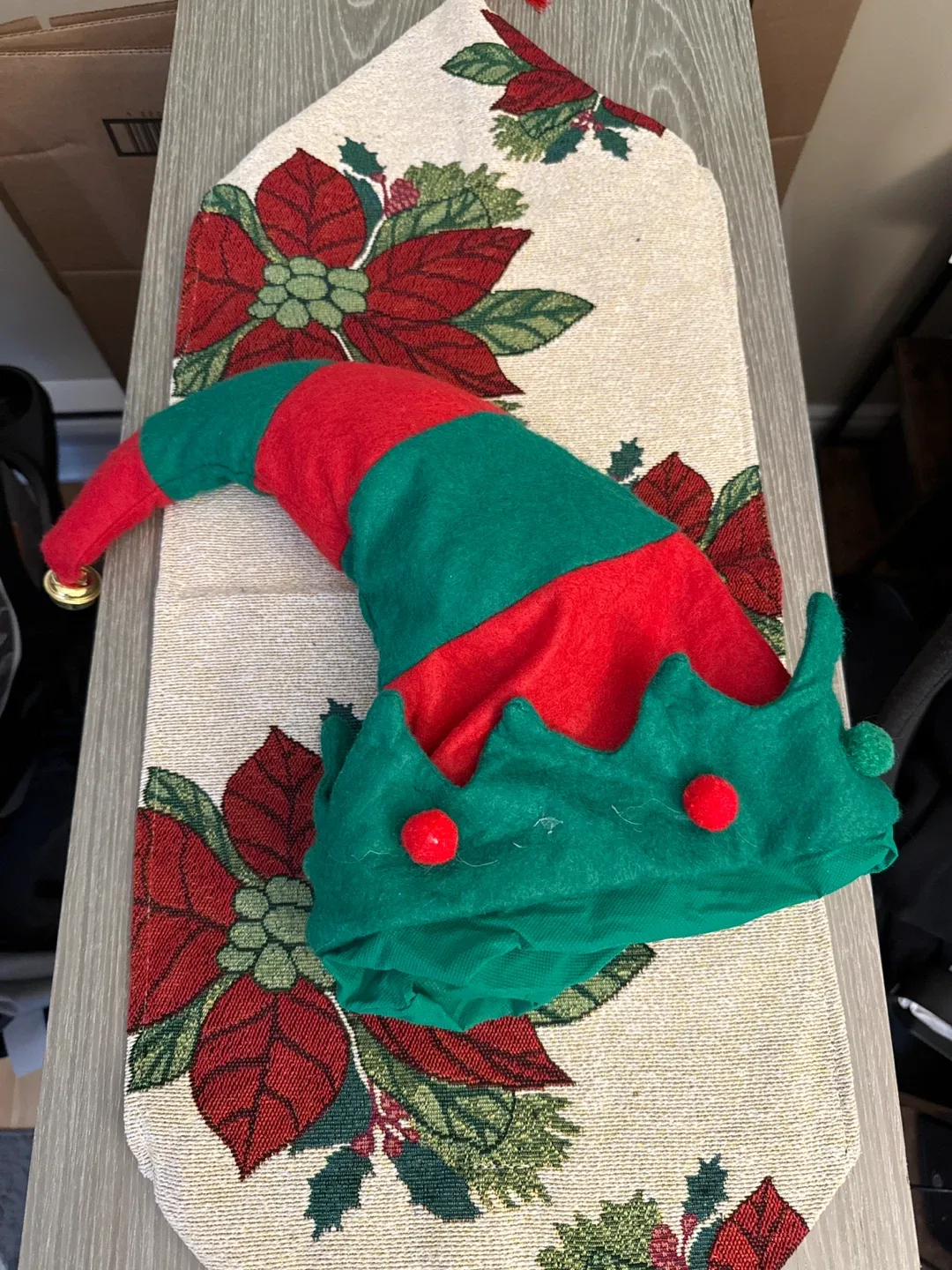 Christmas Elf Hat & Table Runner