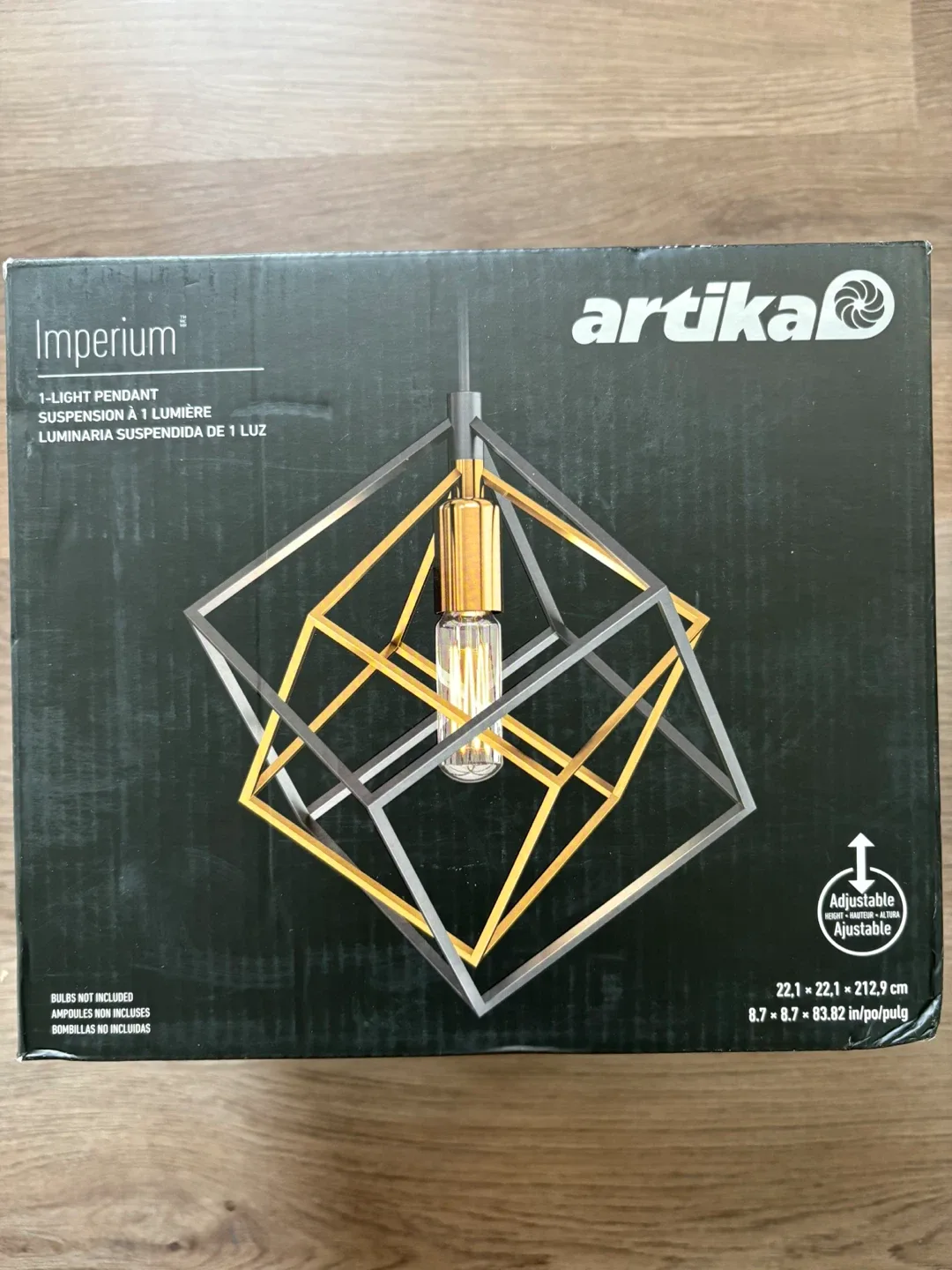 Artika Imperium 1-Light Pendant - New in Box!