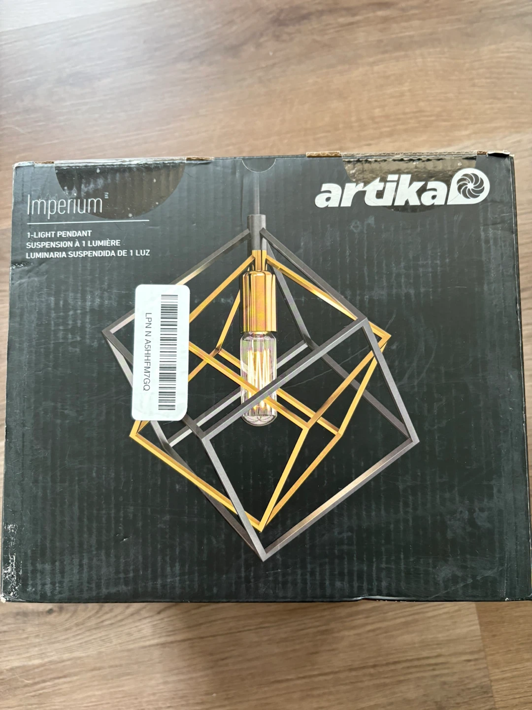 Artika Imperium 1-Light Pendant - New in Box! - photo 2