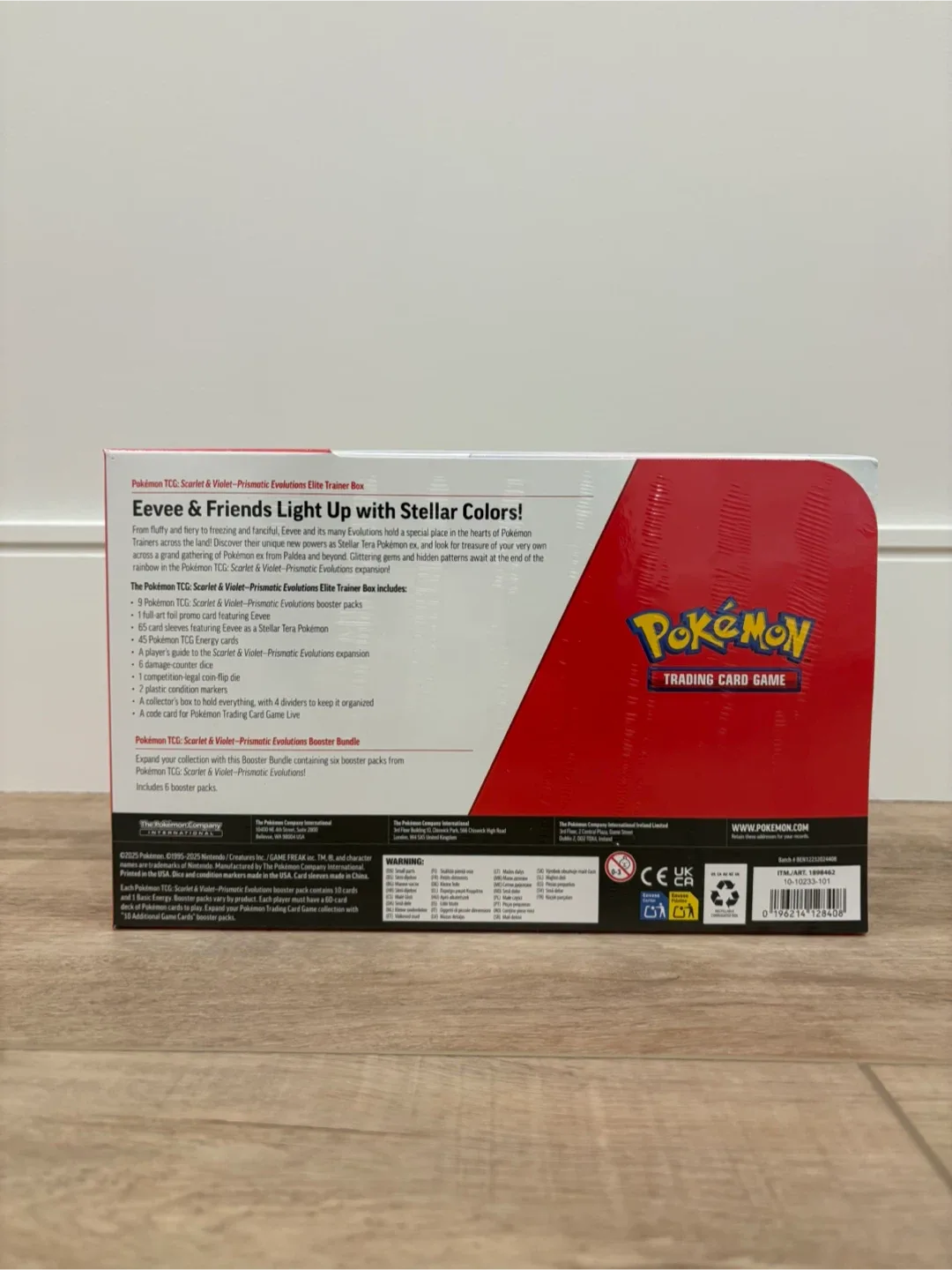 Pokemon TCG Prismatic Evolutions ETB and Booster Bundle image indicator(2)