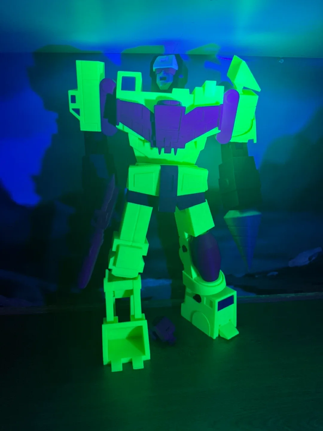 Transformer- 3D printed devastator image indicator(4)